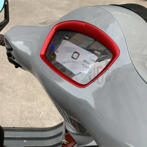 Image 2 - Motorcycle CNC Aluminum Instrument Protector Frame Cover Sunshade Meter Sunshield Bracket for VESPA GTS 250 300 2018 2019 2020