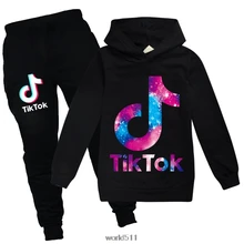 Детская одежда комплект одежды для маленьких мальчиков, Tik Tok спортивный костюм из 2 предметов: Топ и штаны для маленьких мальчиков одежда на весну-осень комплекты для девочек От 2 до 15 лет Детская одежда комплект одежды для маленьких мальчиков, Tik Tok спортивный костюм из 2 предметов: Топ и штаны для маленьких мальчиков одежда на весну-осень комплекты для девочек От 2 до 15 лет