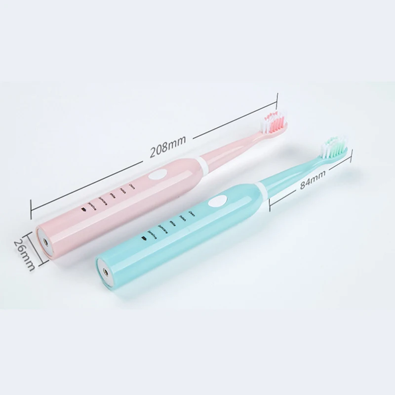 Sonic Electric Toothbrush Battery Operated With 4x Brush Heads Oral Hygiene Health Products Usb Rechargeable Toothbrush Blue Sonic Electric Toothbrush Battery Operated With 4x Brush Heads Oral Hygiene Health Products Usb Rechargeable Toothbrush Blue