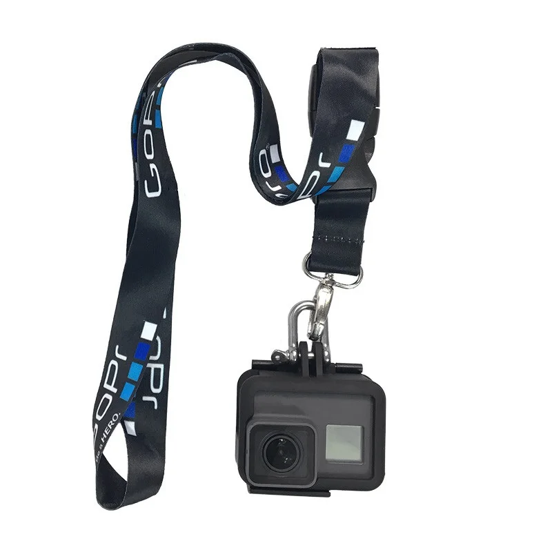 Ремешок на шею с быстроразъемной пряжкой для Gopro hero 8 7 6 5 4 3 Sjcam аксессуары