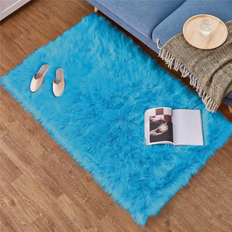 Small Rugs Rectangular Artificial Wool Non Slip Soft Living Room Bedroom Gy Carpet Mats 60cm 90cm 13color 70 Aliexpress Gy Carpet Mats 60cm 90cm 13color 70