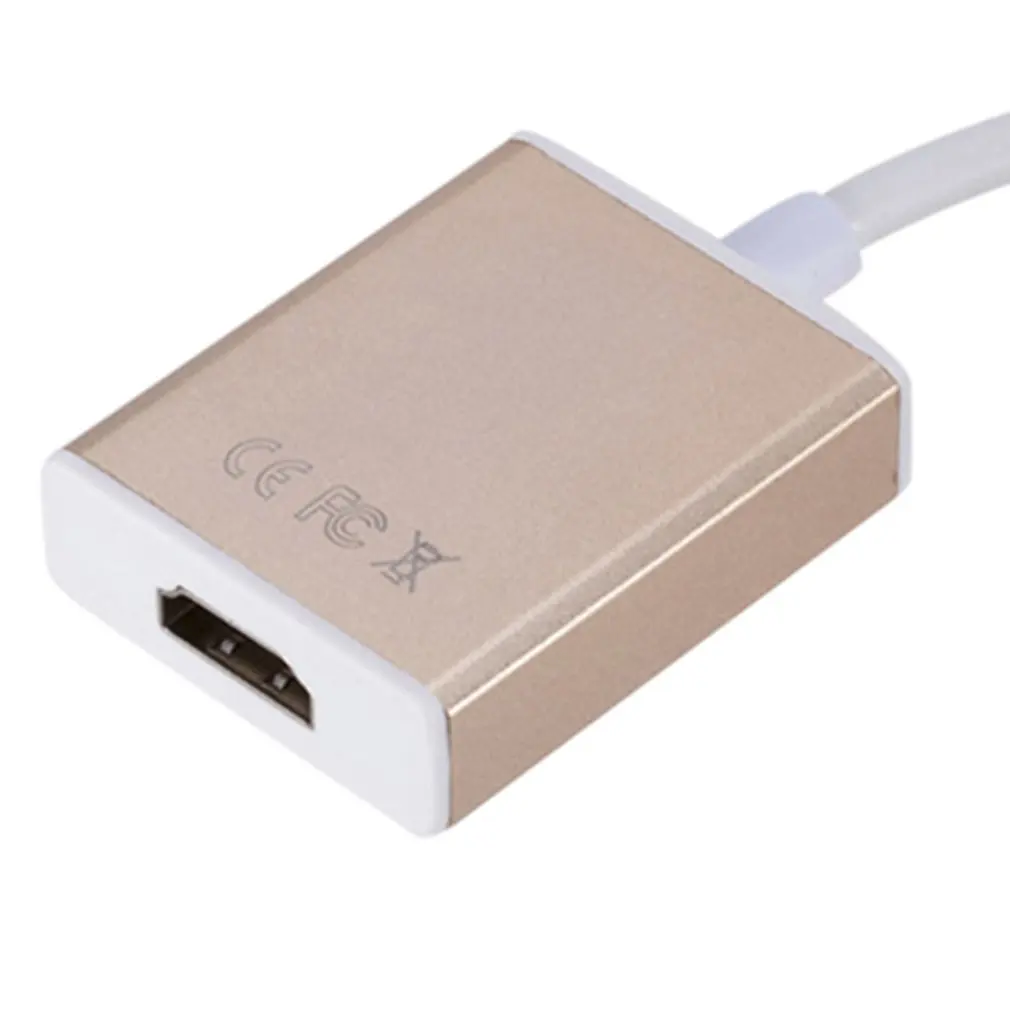 Тип C USB 3,1 мужчина к HDMI 1080P HDTV Женский адаптер кабель для Macbook аксессуар для ноутбука в мультимедиа