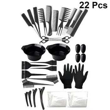 

34pcs Hair Coloring Kit Hair Comb Disposable Hair Dye Kit Hairdressing Combs Dye Hair Tool For Barber Hairdresser