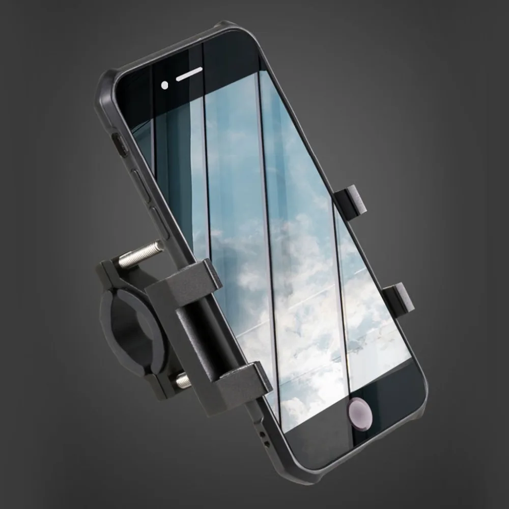 Phone holder bike bicycle aluminum mountain bike mobile phone bracket trailer handle GPS universal fiets houder bike holde 30S11 (1)