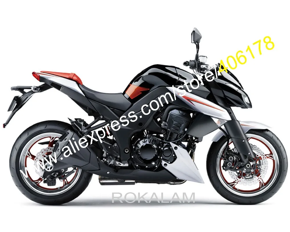Для Kawasaki Z1000 10 11 12 13 Z 1000 2010 2011 2012 ABS Мотоциклетный комплект обтекателей (литьё под