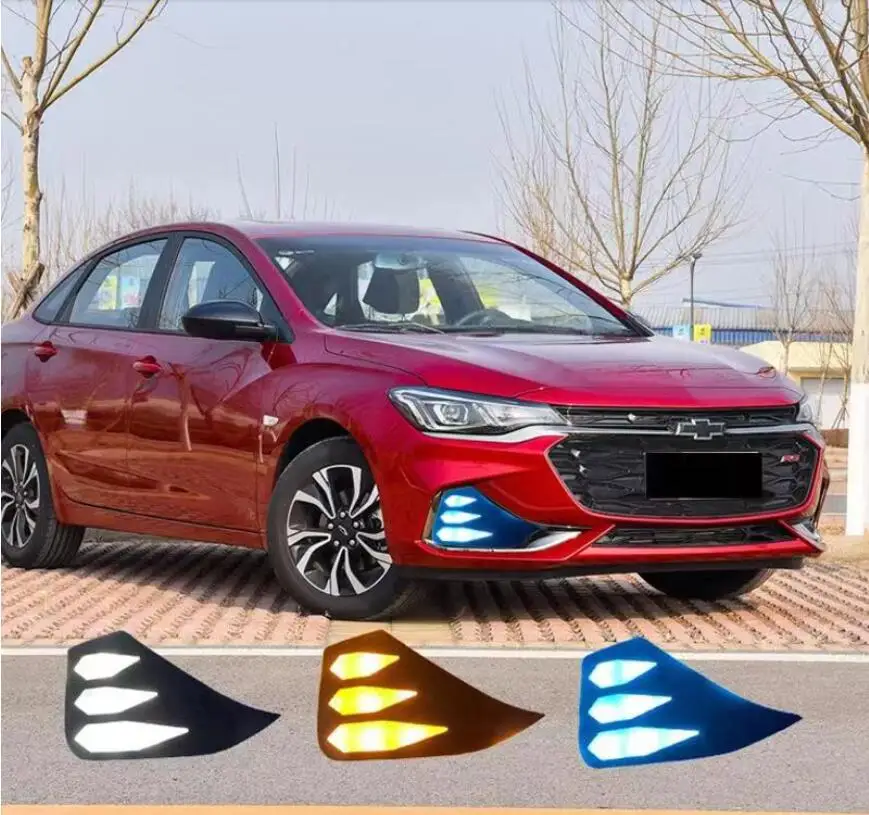 2020y автомобильный бампер головной свет для Chevrolet Monza RS Противотуманные фары автомобильные аксессуары фары для Monza RS свет объектива проектора