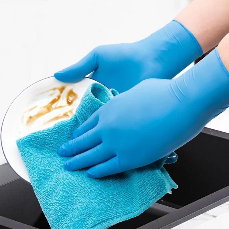 100-PCS-3-Color-Disposable-Gloves-Latex-Dishwashing-Kitchen-Medical-Work-Rubber-Garden-Gloves-Universal-For