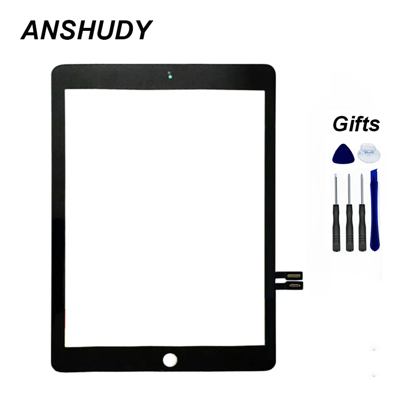 

For iPad 6 6th Gen 2018 A1893 A1954 Touch Screen Panel Digitizer Glass Replacement parts For ipad Pro 9.7 2018 A1893 A1954