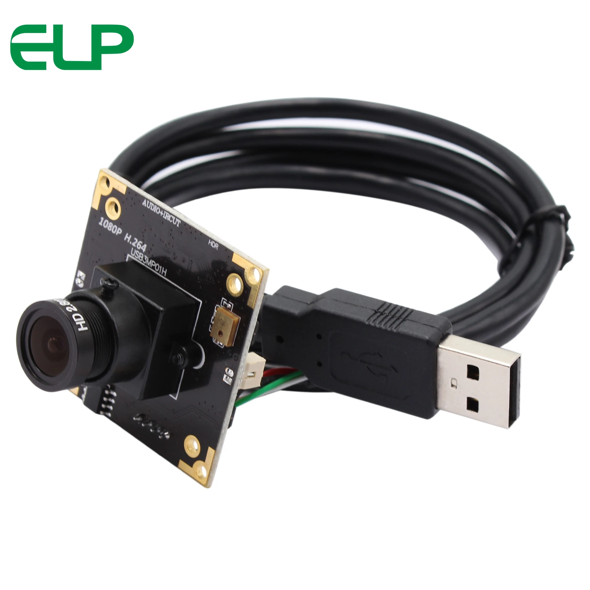 ELP 3 0 мегапиксельная WDR usb камера с 2 8 мм CMOS AR0331 широкоугольный модуль фотоаппарата