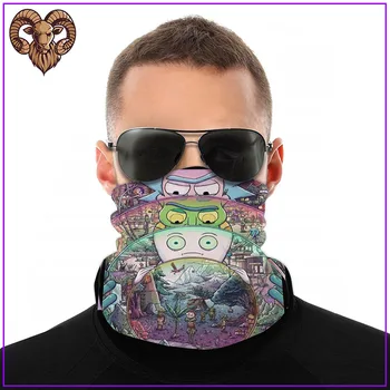 

the artwork of Rick and Morty Men Women facemasks for virus protection cotton facemasks pm2.5 mask filter reusable washable
