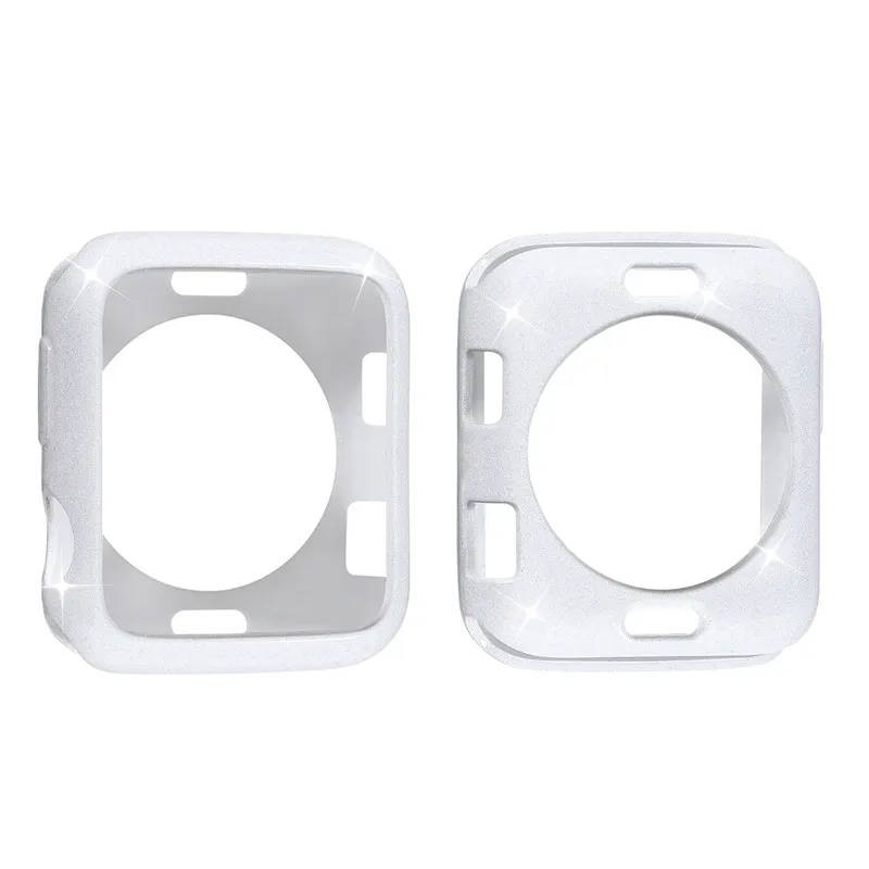 Soft TPU Protector For apple Watch 5 4 Case Cover 44 42 38 40mm Protection Colorful 2