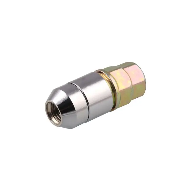 Universal M12x1.5 Chrome Car Wheel Locking Lock Lug Nuts LX9C