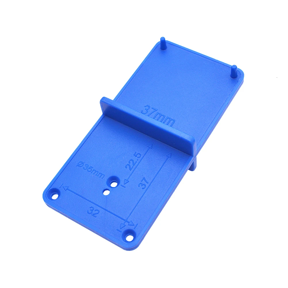 Localizador de guía de perforación con bisagra de 35/40mm, taladro par