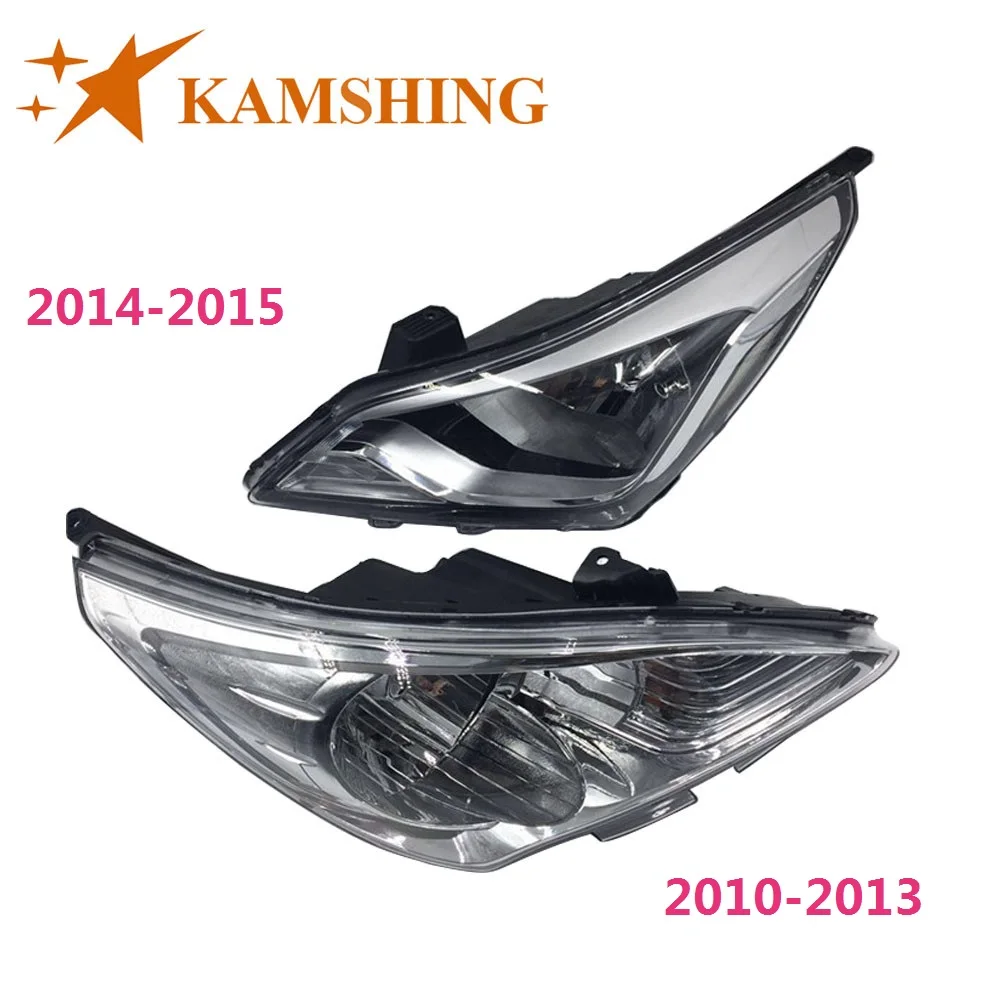 CAPQX для Hyundai Verna 2010 2011 2012 2013 2014 2015 передний светильник налобный фонарь в сборе|Фара