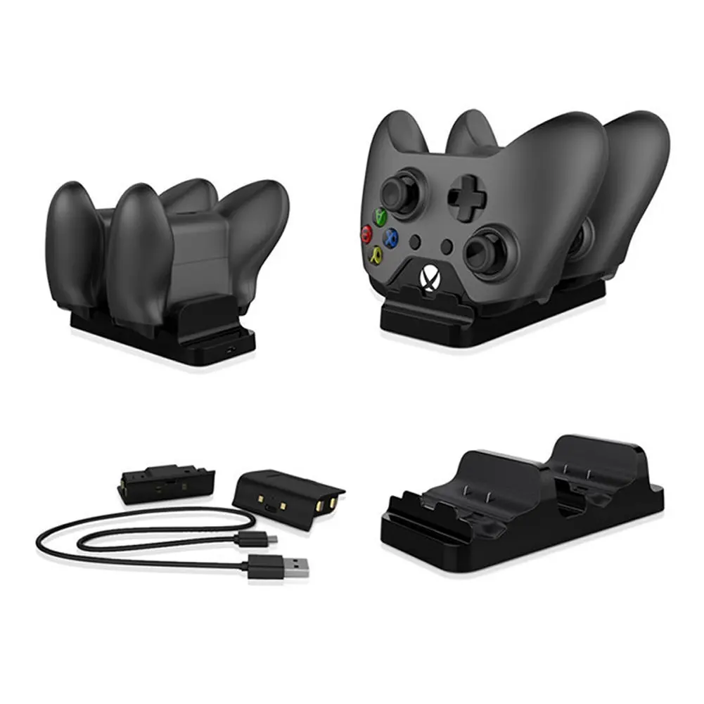 Dobe Xbox ONE фиксированное зарядное устройство Xbox ONE игровая Ручка Двойная фиксированная зарядка Xbox ONE Двойная зарядка TYX-532