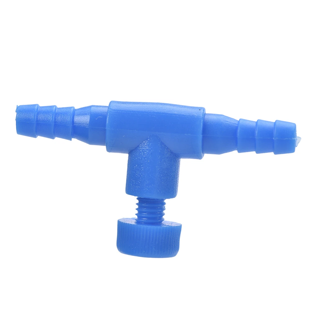 3/10pcs 4*6mm Adjustable Aquarium Air Line Tubing Pipe Tube Connector Pump Flow Control Valves Switch Tap Hose Trachea