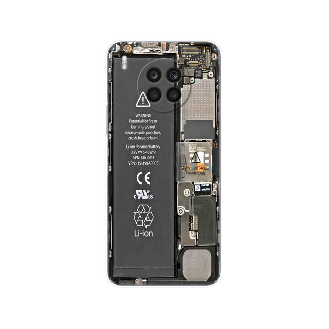 Honor 50 Lite Case 6.67inch Silicon Back Cover Phone Case For Huawei Honor 50 Lite Soft Case TPU Bumper 50Lite Light Funda