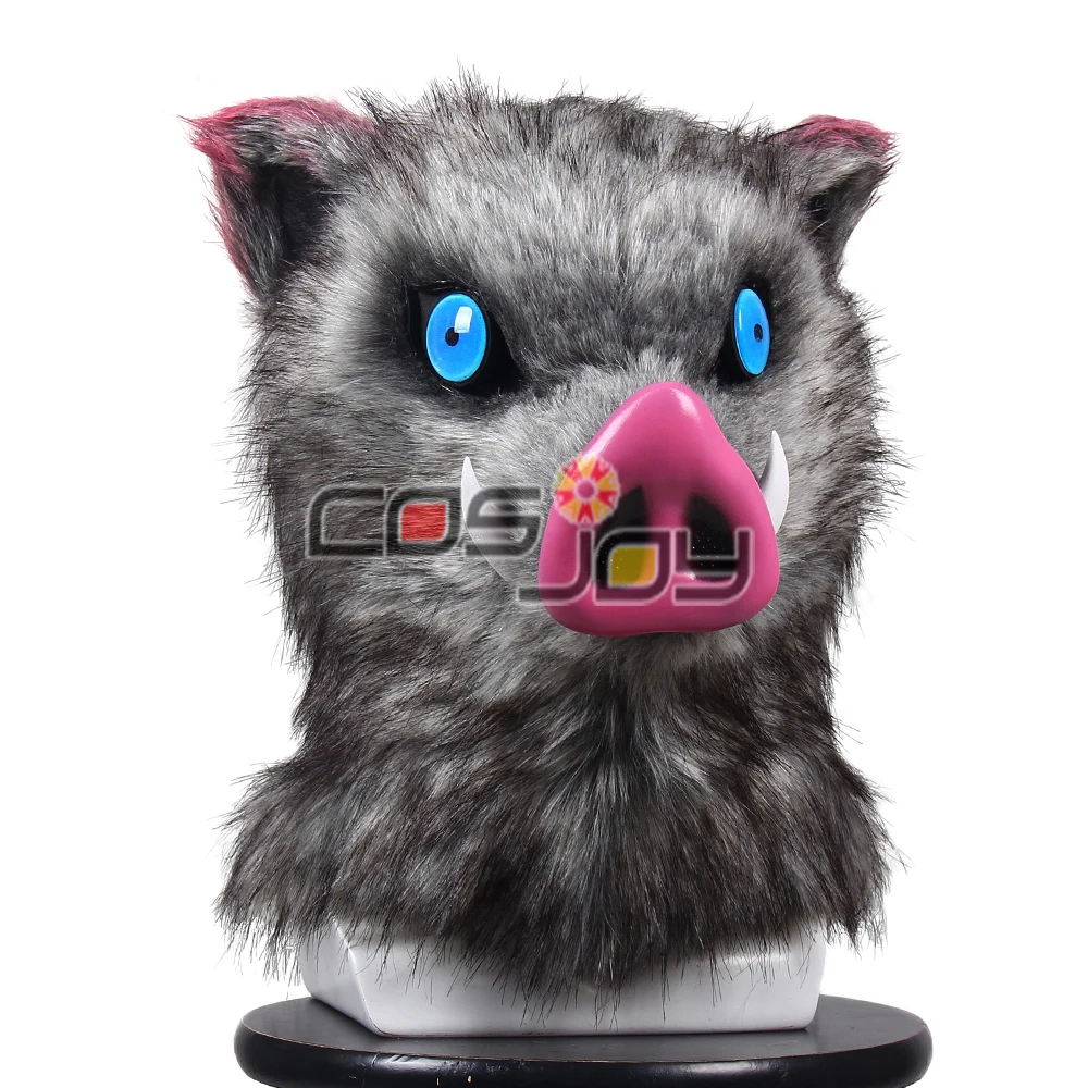 Demon Slayer: Kimetsu no Yaiba Hashibira Inosuke Mask Cosplay Prop- 3138