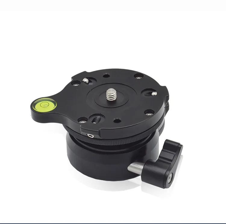 Brand New DY 60 Panning Leveling Base Tripod Head with Bubble Level for