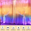 3M LED Curtain String Lights Remote Control USB New Year Fairy Garland Lamp Holiday Decoration For Home Bedroom Window Christmas ► Photo 2/6