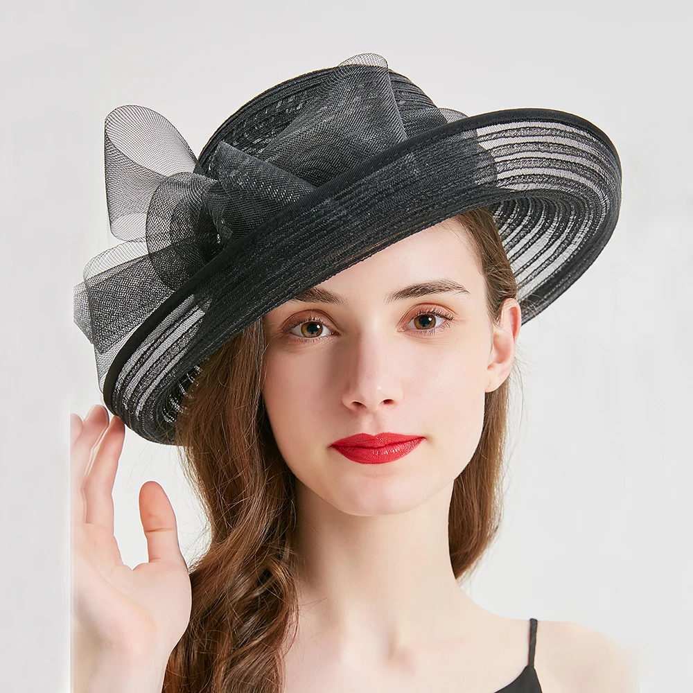 Fedoras Church Hats For Women Elegant 
