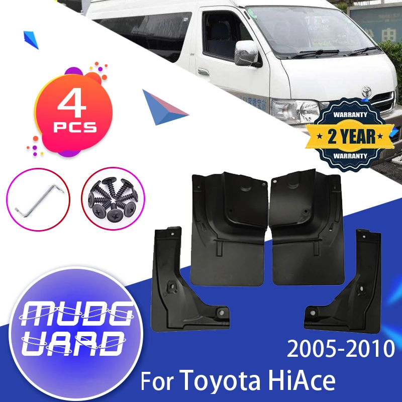 

Брызговики для Toyota HiAce RegiusAce KDH 2005 ~ 2010, передние и задние колеса
