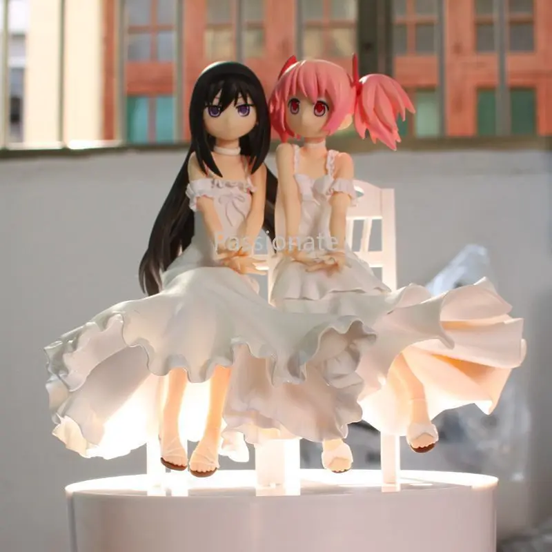 Аниме Puella Magi madoka Magica Kaname Madoka Akemi Homura белое платье Красивая статуя ПВХ экшн фигурка