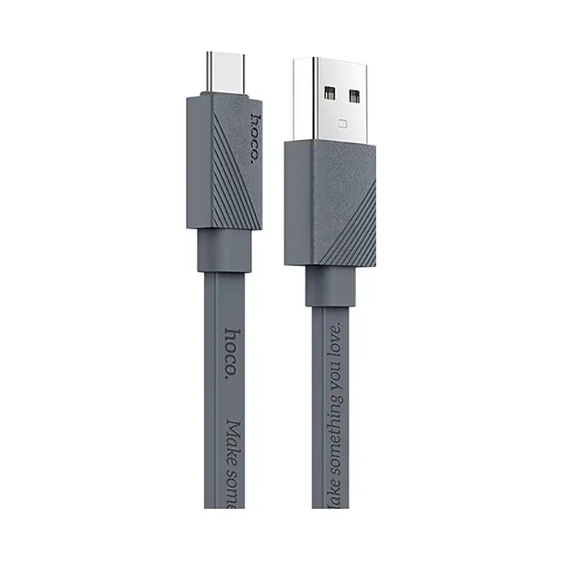HOCO кабель Micro USB type-C 1,2 м для быстрой зарядки и синхронизации данных, зарядный кабель для samsung S6 S7 Tablet Android, зарядка для мобильных телефонов