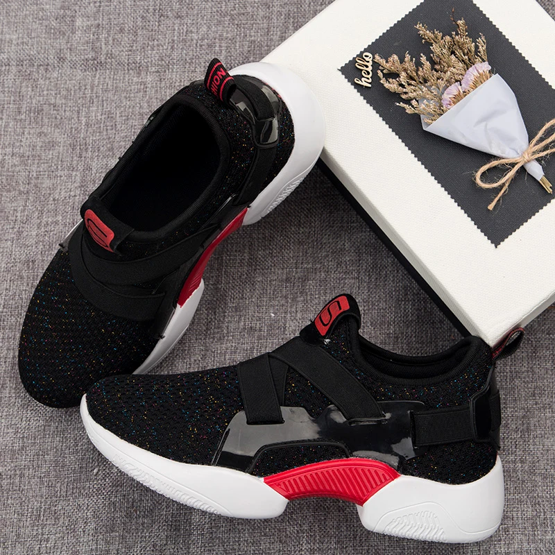 Tenis Feminino Women Tennis Shoes 2021 Hot Sale Female Red Gym Sport Shoes Mesh Trainers Lady Flat Sneakers Woman Zapatos Mujer