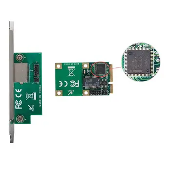 

Gigabit Ethernet RJ45 Adapter 10/100/1000 Base-T Network LAN Controller to Mini PCI-Express