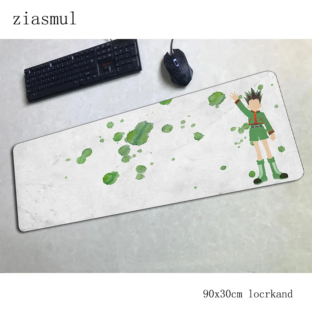 Коврик для мыши hunterxhunter, самый дешевый коврик для мыши 90x30 см, коврик для мыши, игровой коврик для мыши, высокое качество, коврик для мыши, стол для компьютера, коврики для мыши
