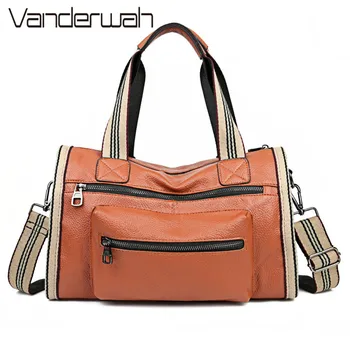 

Vintage Female PU Leather Tote bag Shoulder Bag Luxury Handbags Women Bags Designer Crossbody Bags For Women Handbags Sac A Main