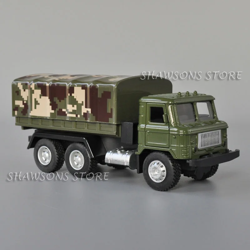 Литая военная модель игрушки в масштабе 1:43 советский стиль планшетовый грузовик