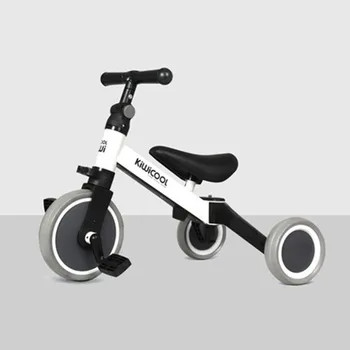 

free shipping 2 in 1 folding baby scooter baby balance bike kids bike for 2-5 years old baby multifunctional tricycle bike
