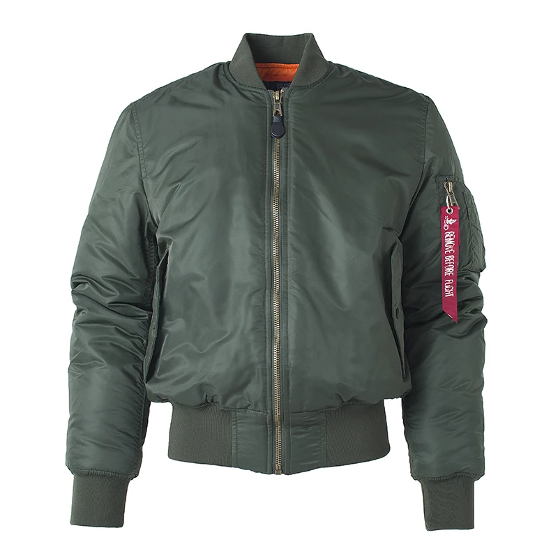 Плюс размер US Air Force Pilot Ma1 Bomber Flight Jacket Мужская стеганая куртка в стиле хип хоп