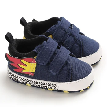 

New Canvas Small Wings Sports Sneakers Newborn Baby Boys Girls First Walkers Shoes Infant Toddler Soft Sole Anti-slip Baby Shoes