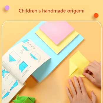 

Double-Sided Constellation Origami Square Handmade Material Children's Thick Paper-cut Thousand Paper Crane Mixed Color