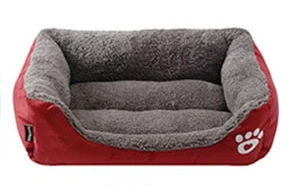 Hip Hop Pet 9 цветов доступны кровати для домашних животных теплая Конура для собак Удобный сплошной мат водонепроницаемые большие коврики для собак - Цвет: Red