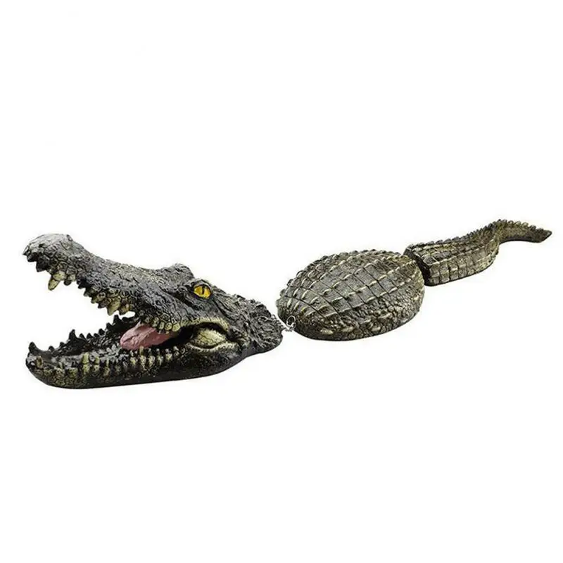 Artificial Crocodile Alligator Head Floating PU Foam Decoy For Pool Pond Simulation Doll Kids Toys Room Sofa Decor | Дом и сад