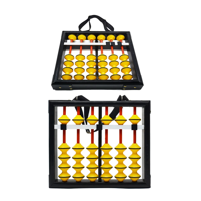 Высокое качество 6 Колонный деревянный подвесной нескользящий Abacus большой размер китайский соробан инструмент в математике образование для учительницы sf02