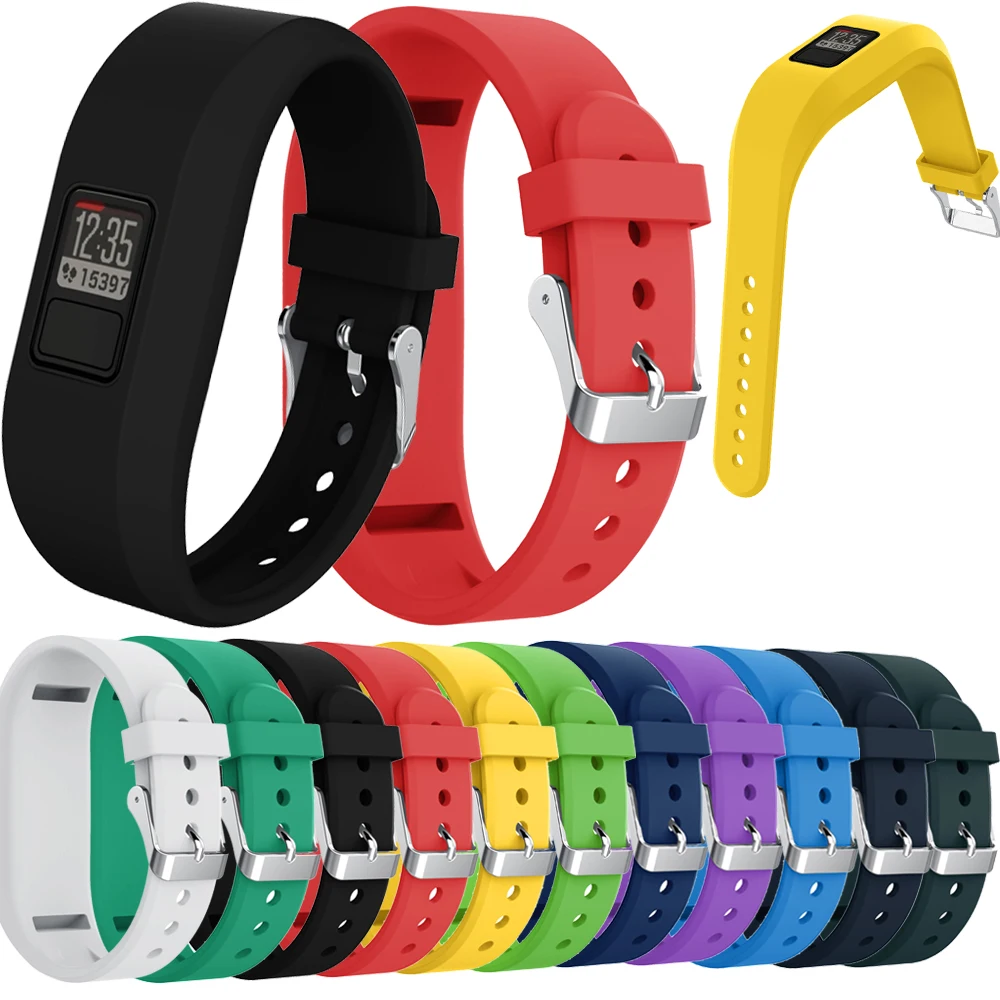 Ремешок для часов Garmin VivoFit 3 спортивный силиконовый сменный Браслет умных