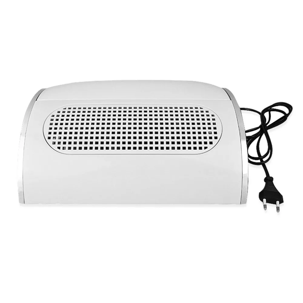 

Professional Nail Dust Suction Collector Vacuum Cleaner Manicure Salon Tools with 3 Powerful Fan EU Plug 2018 hot selling