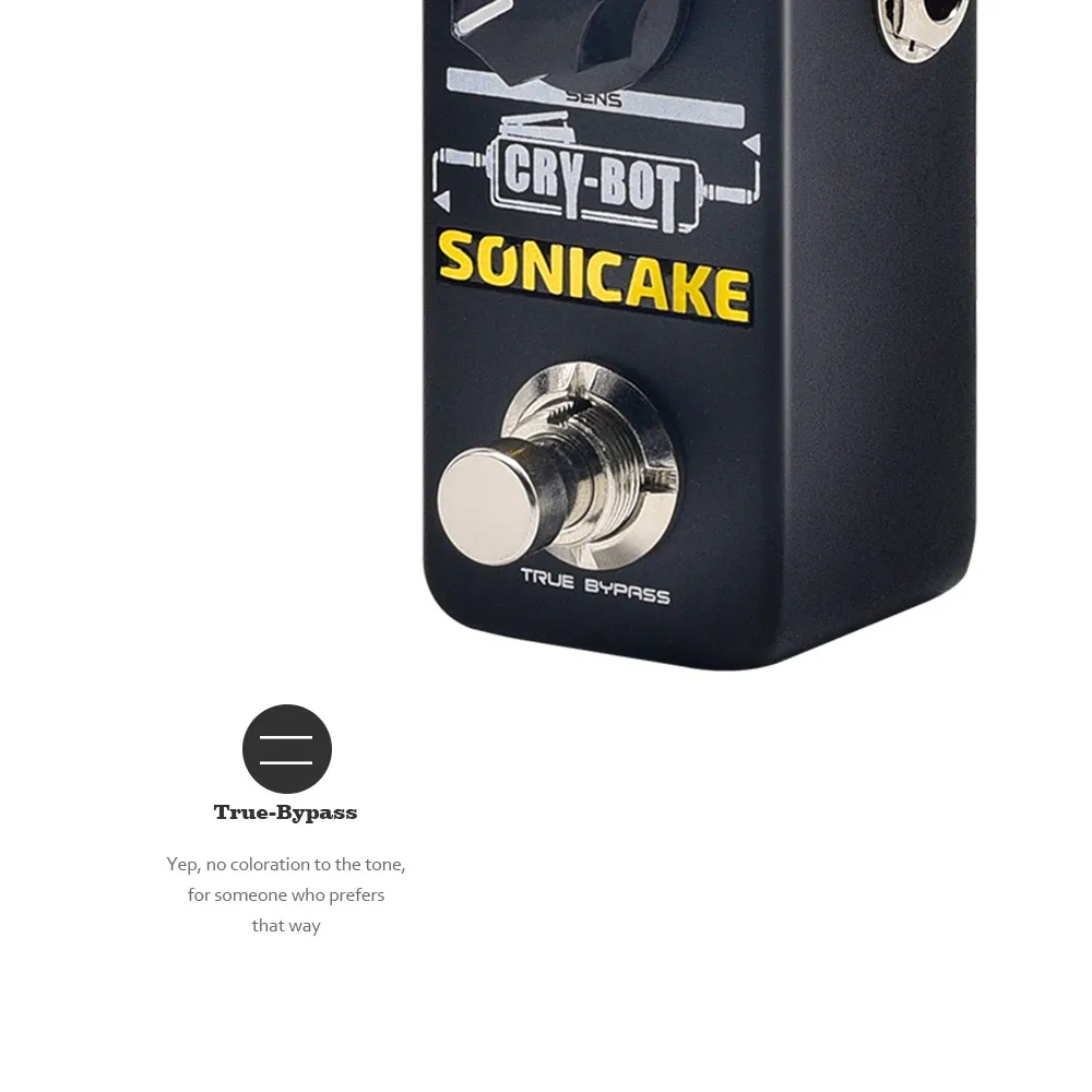 SONICAKE Cry-Bot Auto-wah конверт фильтр гитарные эффекты Wah педаль для того Funky Mojo QSS-07