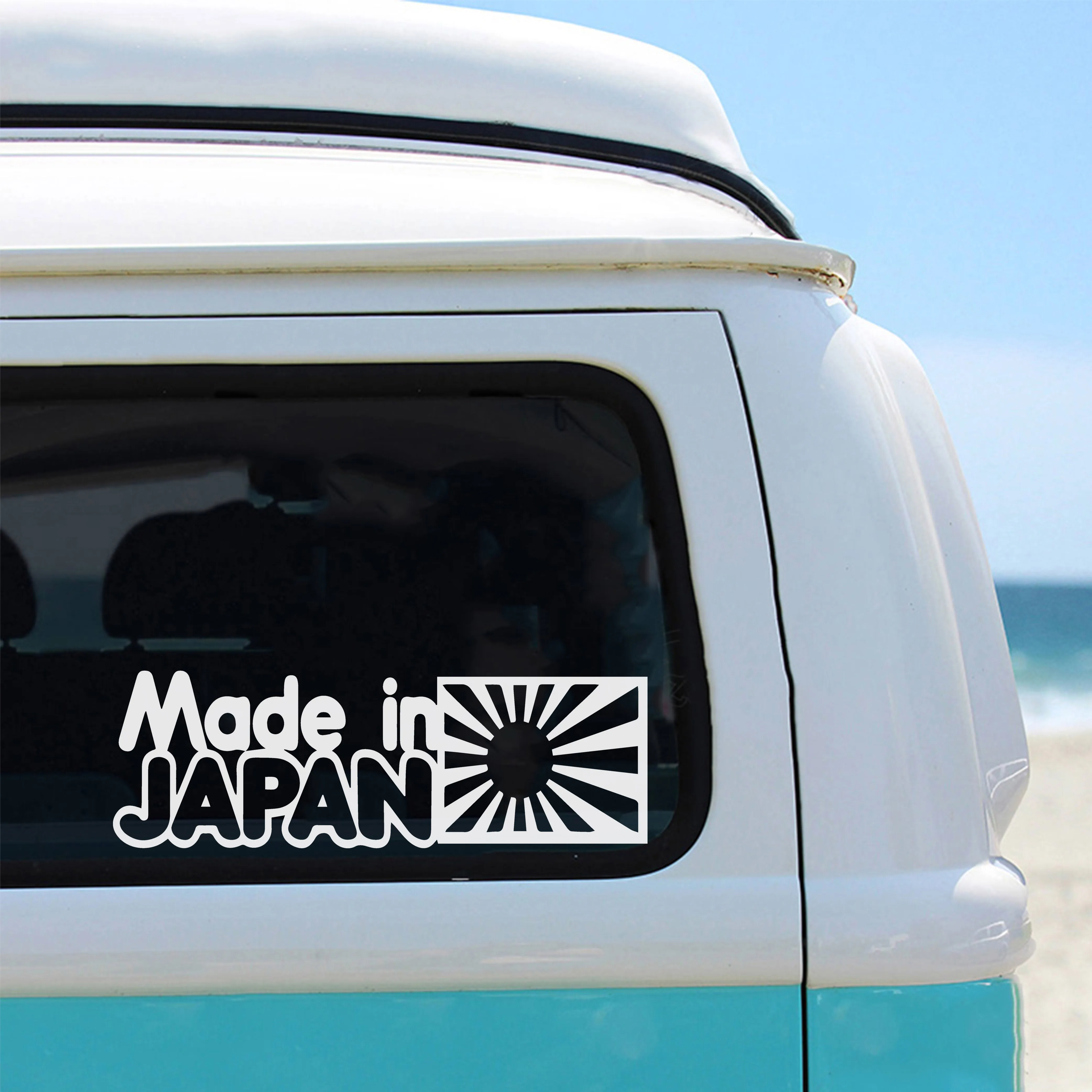10 Kinds Of Japanese Car Sticker Funny Wrap Vinyl  Art Text Mountains Cars Stickers to cover scratches Car-styling Accessories