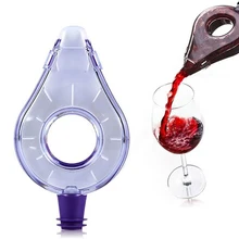 Фильтр воздухозаборника Pour Pourer Новое поступление мини-декантер красное вино Аэратор V стиль Волшебный Графин красное вино Аэратор YL872487