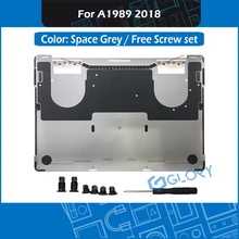 Ноутбук A1989 нижний чехол 613-06940-09 космический серый для Macbook Pro retina 1" A1989 нижний корпус батареи Крышка Mid