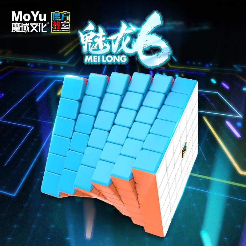 MoYu Meilong 6x6 Mofang Jiaoshi Cube 6x6x6 магический куб 6-слойные скоростные Кубики-головоломки