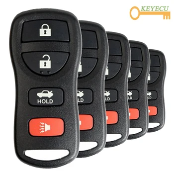 

KEYECU 5PCS XHORSE English Version XKNI00EN for Nissan Style Wire Universal Remote Key - 3+1/ 4 Button - for VVDI Key Tool VVDI2