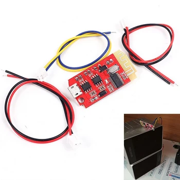 

Mini Bluetooth Module Power Amplifier Board CT14 Micro 4.2 Stereo 5VF 5W+5W Mini with Charging Port for Refitting Idle Sound Box
