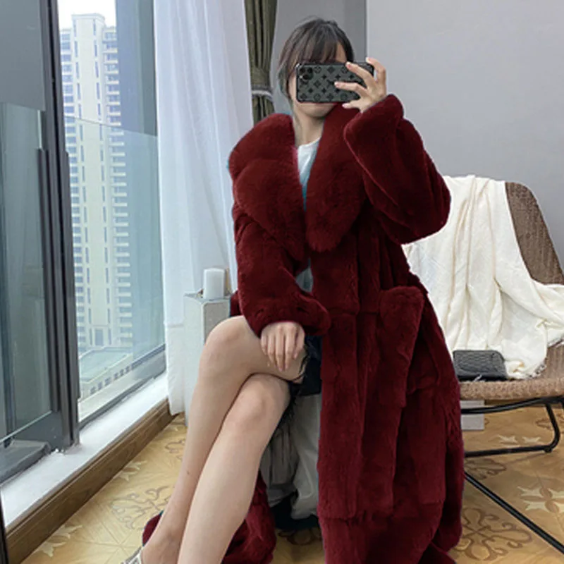 Winter Warm Thick Women Fur Coat 2020 New Large